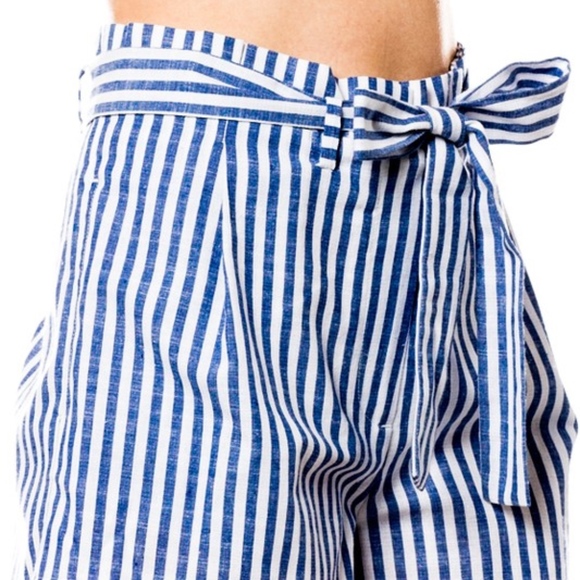 ELSA Striped Spring Shorts - BLUE - Picture 5 of 5